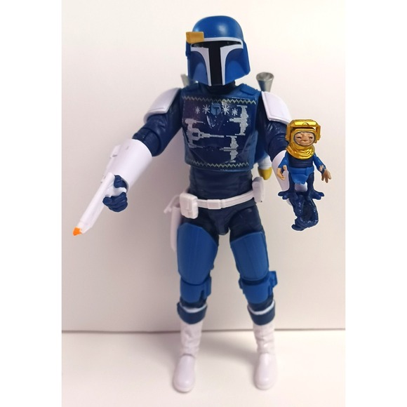 Hasbro Other - Star Wars Black Series Mandalorian Scout Holiday Edition 6" Loose Action Figure